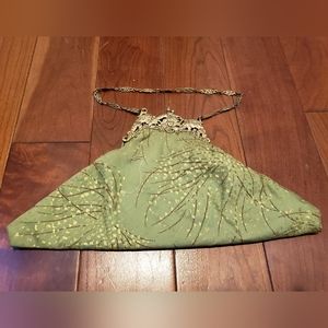 Antique Embroidered Clutch